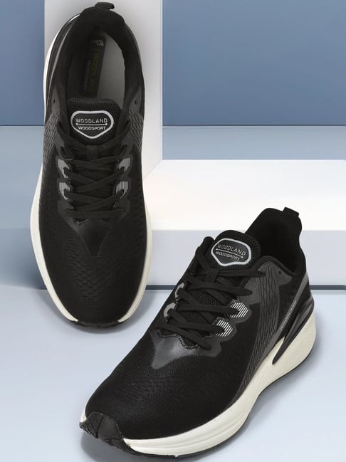 Woodland Men's Black Running Shoes-picture-45