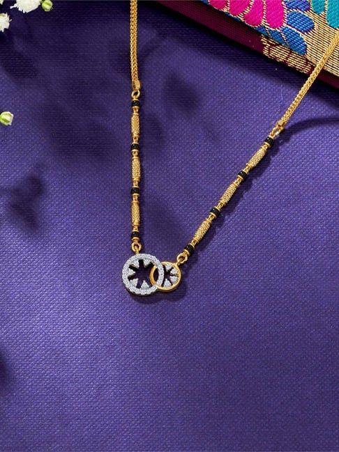 Gold Mangalsutra Pn Gadgil Jewellers Necklace Designs Buy