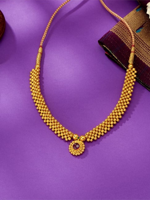 Mugappu New Mangalya Chain Design 916 Gold Mangalya Chain