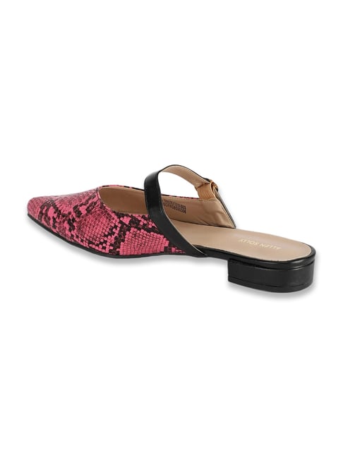 Buy Allen Solly Women's Pink Mule Shoes for Women at Best Price
