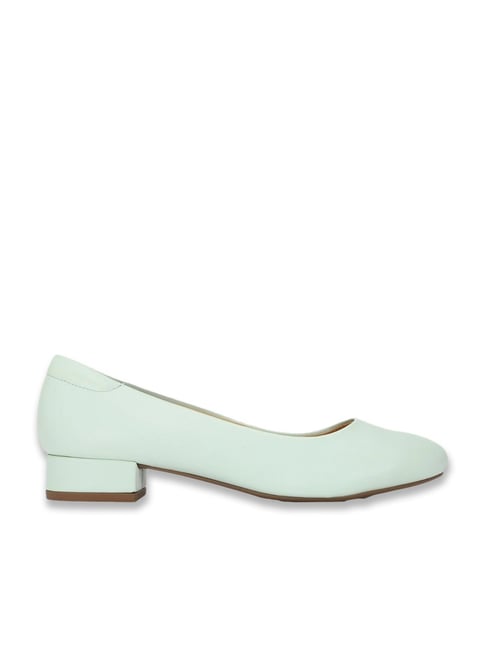 Green Shoes Mint Green Pump Buy Allen Solly Women's Green Casual