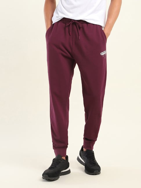 Levi's Purple Cotton Regular Fit Jogger Pants