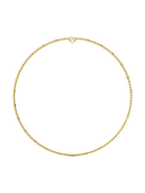 Joyalukkas 22k (916) Yellow Gold Elegant Gold Chain for Women