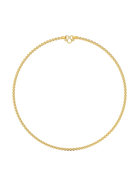 Joyalukkas 22k (916) Yellow Gold Ornate Gold Chain for Women
