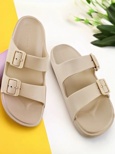 Buy Red Tape Women's Beige Casual Sandals for Women at Best Price