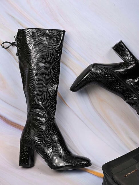 Ronnie Grey Women's Black Casual Booties-picture-37