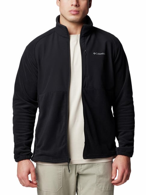 Columbia Black Polyester Regular fit Hooded Jacket-picture-12