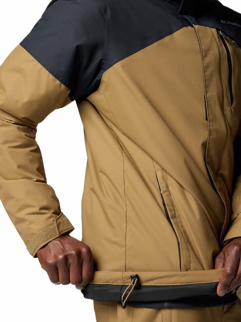 Columbia Mustard Nylon Relaxed fit Casual jacket