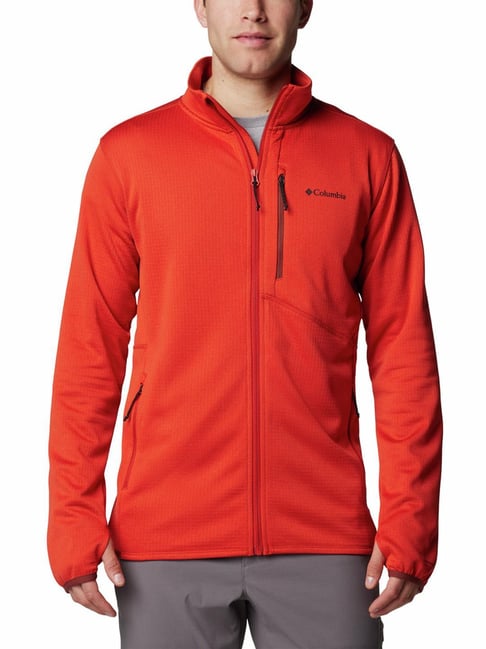 Columbia Orange Polyester Relaxed fit Casual jacket-picture-39