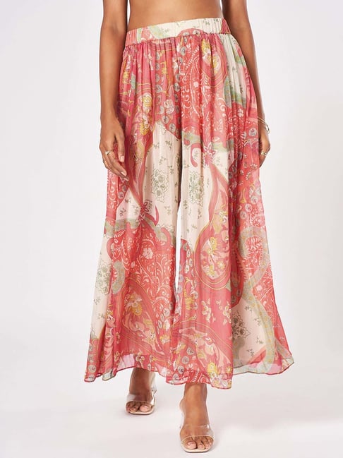 Marigold Lane Pink Printed Palazzos-picture-19