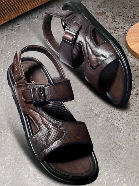 Buy Healers by Liberty Men's Brown Back Strap Sandals for Men at