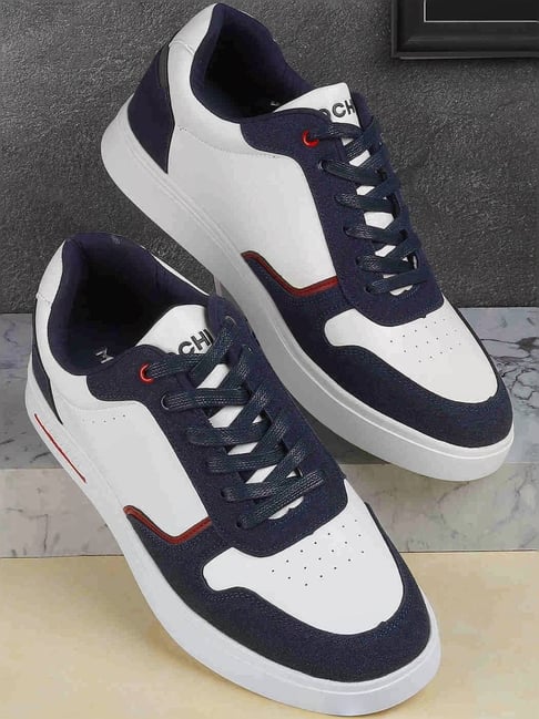Mochi Men's White Casual Sneakers-picture-25