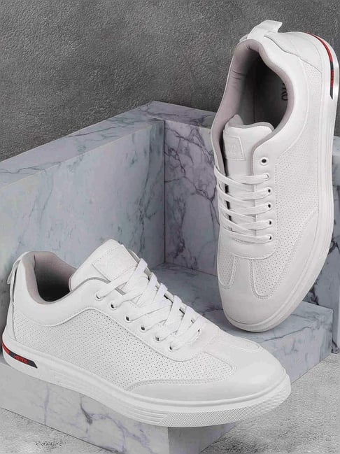 Metro Men's White Casual Sneakers-picture-13
