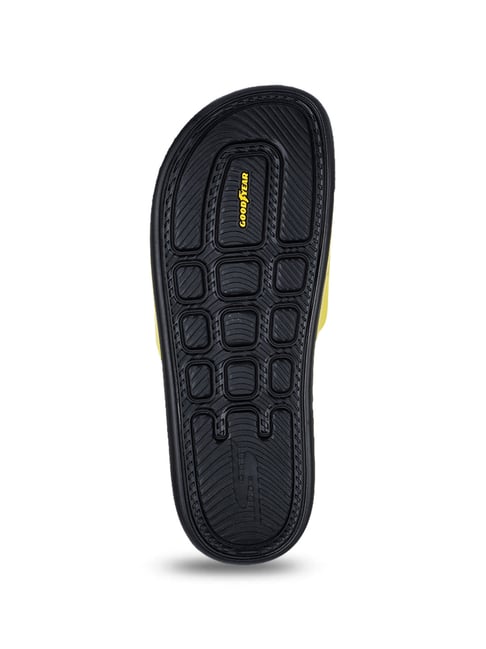 Buy Skechers Men's HYPER SLIDE - DERIVER Yellow Flip Flops for Men