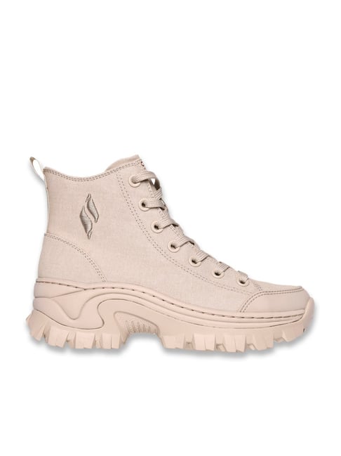 Skechers Women's HI-RYZE CRAZY STOMPER Sand Casual Booties
