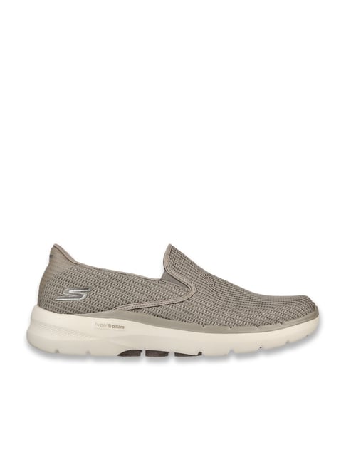 Buy Skechers Men's GO WALK ANAGLYPH Taupe Walking Shoes for - Main Image
