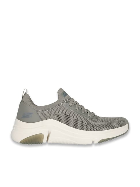 Skechers Women's BOBS SPARROW FLEX INSTANT CLOUT Grey Slip-On Shoes