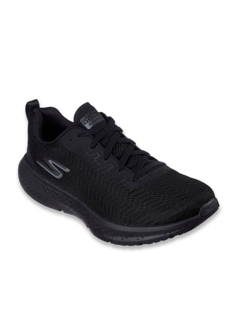 Skechers Men's GO RUN SUPERSONIC Black Running Shoes