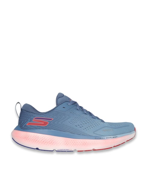 Skechers Men's GO RUN RIDE 11 Blue Running Shoes
