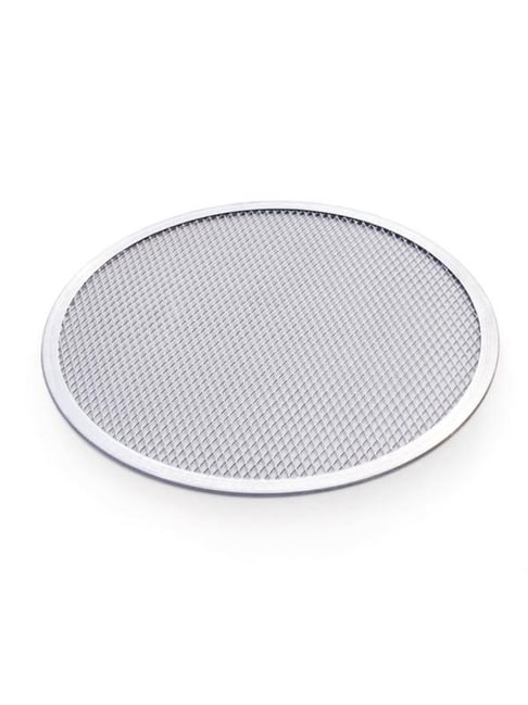 HAZEL Silver Aluminium Pizza Mesh Tray 7 inch-picture-24
