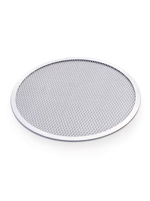 HAZEL Silver Aluminium Pizza Mesh Tray 9 inch-picture-25