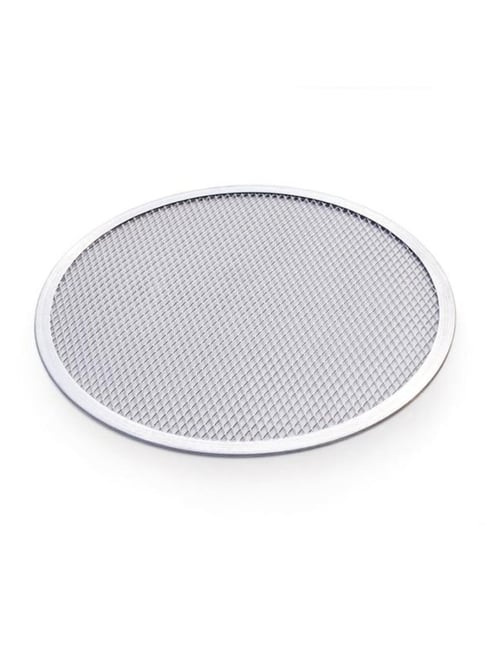 HAZEL Silver Aluminium Pizza Mesh Tray 12 inch-picture-22