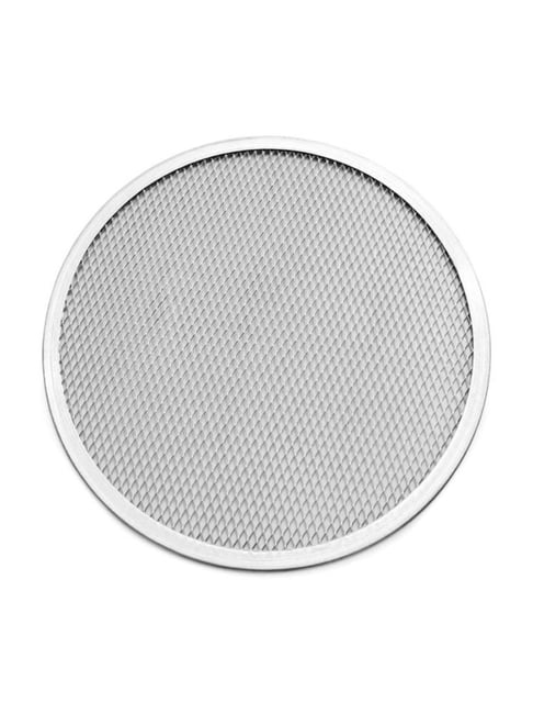 HAZEL Silver Aluminium Pizza Mesh Tray 10 inch-picture-23