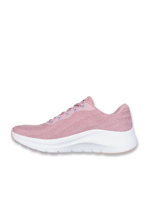 Buy Skechers Women's ARCH FIT VISION Pink Sneakers for - Main Image