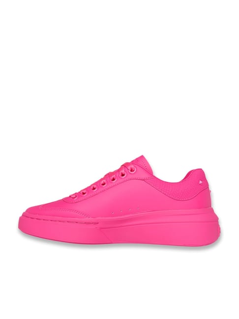 Buy Skechers Women's ALL BRIGHT Hot Pink Sneakers for Women at - Main Image