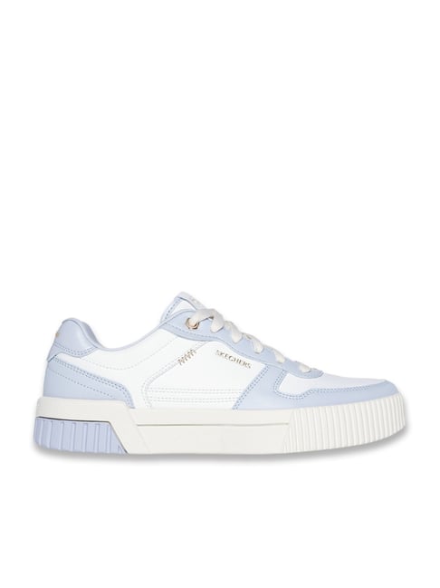 Skechers Women's JADE-BEST IN CLASS White Blue Sneakers