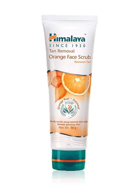 Himalaya Tan Removal Orange Face Scrub - 50 gm