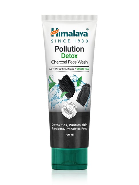 Himalaya Pollution Detox Charcoal Face Wash - 100 ml