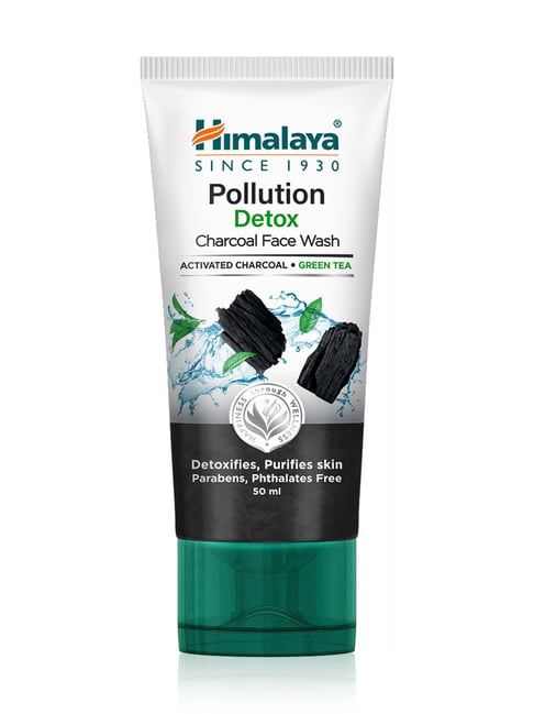 Himalaya Pollution Detox Charcoal Face Wash - 50 ml