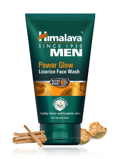 Himalaya Men Power Glow Licorice Face Wash - 100 ml