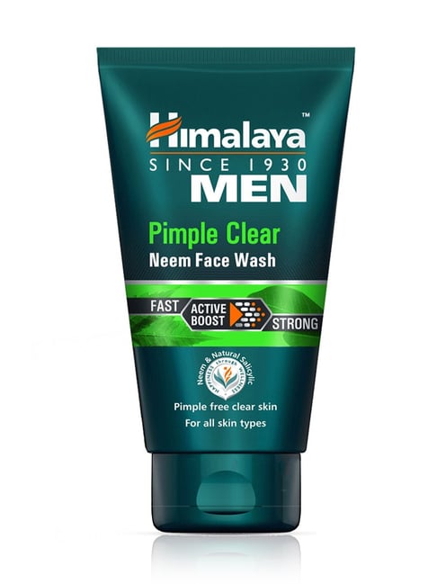 Himalaya Men Pimple Clear Neem Face Wash - 100 ml