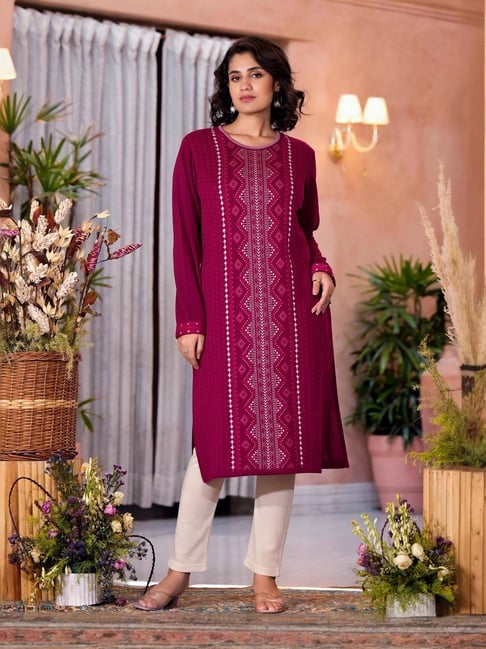 Jolly woolen kurtis online best sale