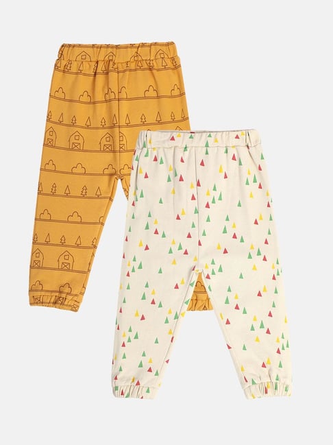 MINIKLUB Boys Multicolor Cotton Printed Full Sleeves Bottom