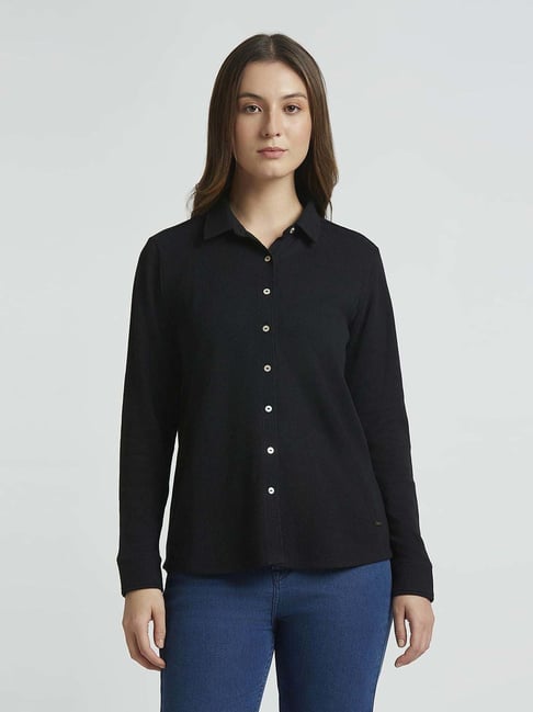 Pepe Jeans Black Cotton Shirt-picture-40