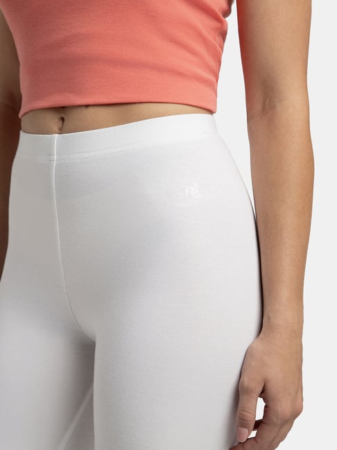 Jockey white leggings hotsell