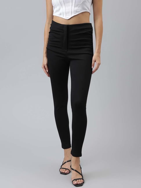 Latin Quarters Black Regular Fit High Rise Jeggings-picture-17
