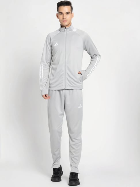 Gray adidas sweatsuit online