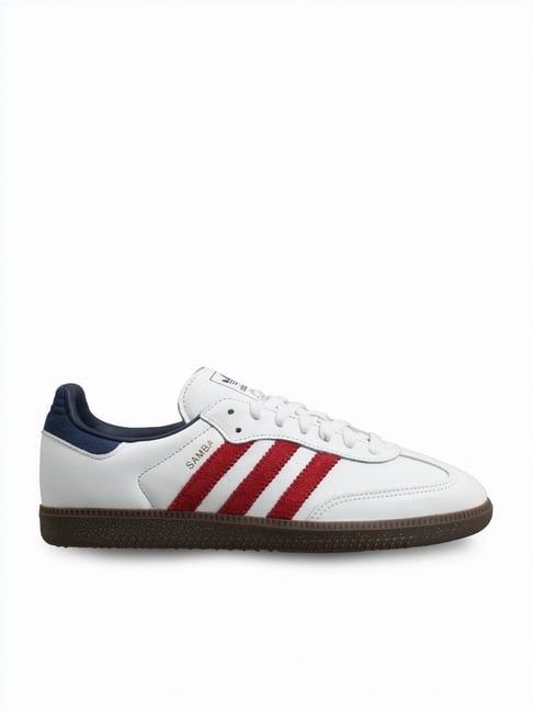 Adidas Originals Men's SAMBA OG White Casual Sneakers-image-20