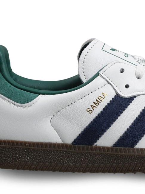 adidas gazelle silver green womens Adidas Samba OG White/Black – Tip Top Shoes of New York