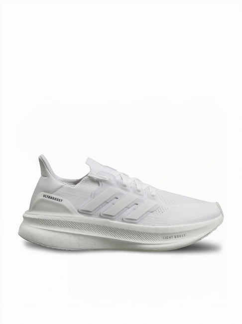 Adidas Men's ULTRABOOST 5 White Running Shoes-picture-35