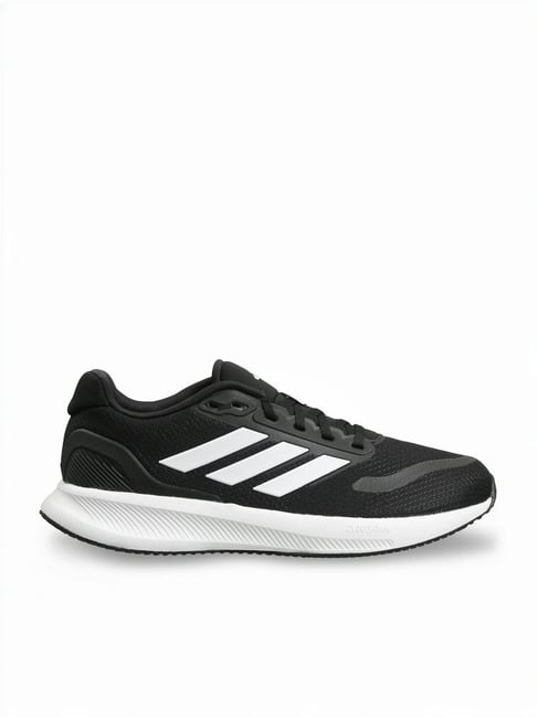 Adidas fashion mens black running shoes