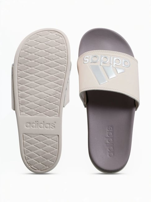 Adidas Comfort Slides Adidas Slippers Zilver Adidas Women's