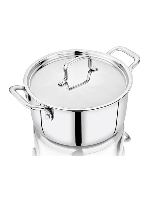 Nirlon Silver Stainless Steel Others TriPly Smart CS18