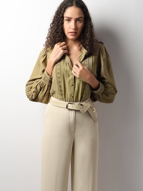 Vero Moda Olive Shirt-picture-23