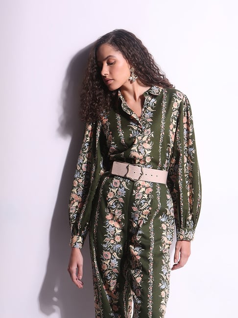 Vero Moda Olive Printed Shirt-picture-14