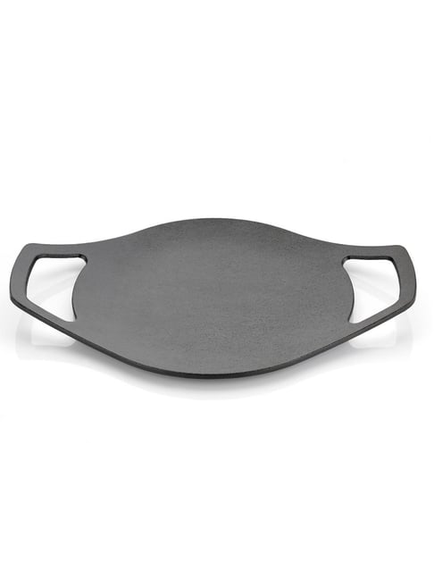 Nirlon Black Cast Iron Others Cast Iron Concave Tawa 235cm